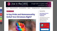Desktop Screenshot of jiveinthe415.com