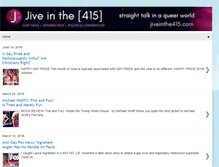 Tablet Screenshot of jiveinthe415.com